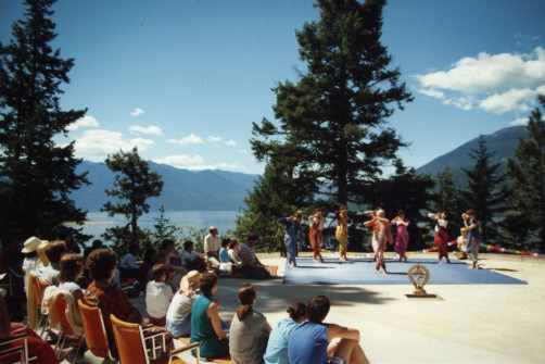 Sacred Dance on Temple Foundation